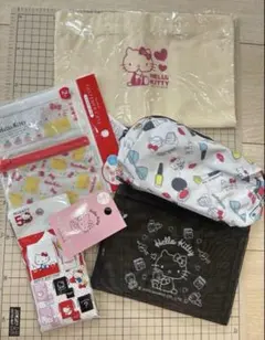 【未使用】ハローキティ サンリオ ポーチ バッグ 巾着　おまとめセット