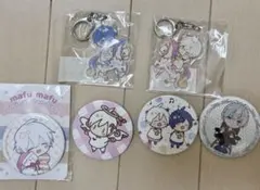 after the rain アクリルキーホルダー&缶バッジ　セット