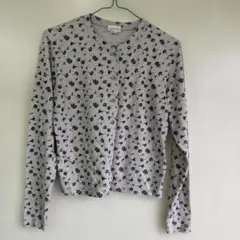 J.Crew 花柄ワッフルカーディガン　アメリカ製のサムネイル