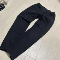 ブラック ゴムウエストパンツ 汚れあり