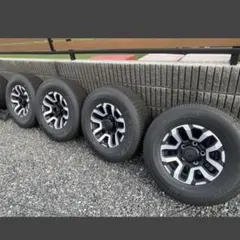 かなりえずき　ランクル76 鉄チンホイール　新品バルブ5本付き かなりえずき ランクル76 鉄チンホイール 新品バルブ5本付き
