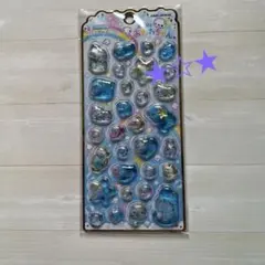 ★ ぷくぷくあわわちゃん　ストーンつき　メロウアクアリウムシール