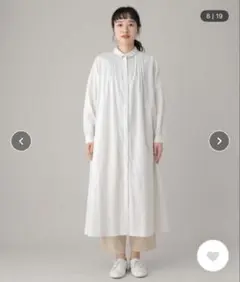 Natural by studio CLIP リネンコットン ワンピース