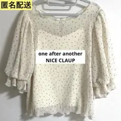 キャンディースリーブ シアー ドット トップス