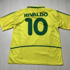 サッカーブラジル代表リバウドユニフォーム⑩Lサイズイタリア製