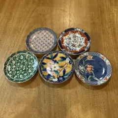 有田焼 小皿 雅東苑窯 伊万里絵付　五枚
