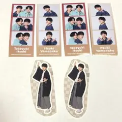 山中一輝 ステッカー 2点 ポートレートフォト 4点 関ジュ AmBitious