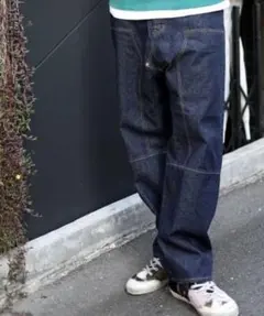 BACKLASH x ROYAL FLASH 別注　サルエルデニムパンツ