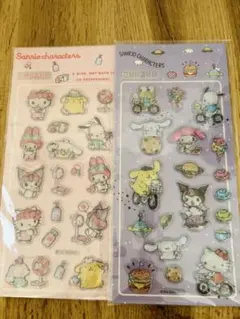 【正規品】サンリオキャラクターズシール　2枚セット