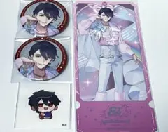 にじさんじ　8周年　缶バッジ　チケット　with cake！　ステッカー　夢追翔