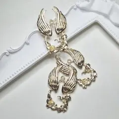 ハンドメイドパーツ チャーム ゴールド