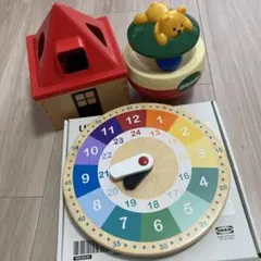UNDERHÅLLA ゆらゆらボール IKEA 知育玩具 ハウス ３点セット