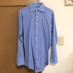 ユナイテッドアローズ　メンズ　青の長袖シャツ