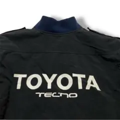 希少 TOYOTA TECNO ワークジャケット L 刺繍ロゴ 中綿入り 美品