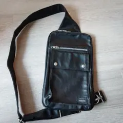 吉田カバン PORTER ボディバッグ ショルダーバッグ ブラック