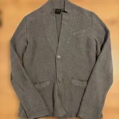 Armani Exchange グレー ニットカーディガン M