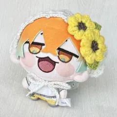 にじまるっと ちびぐるみ バブーシュカ ひまわり ヘッドドレス - メルカリ