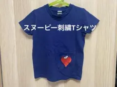 スヌーピー Tシャツ ネイビー