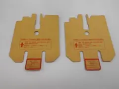 ★ファミコン ディスクシステム 磁気ヘッド保護シート 厚紙（２枚）