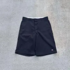 Dickies 42283 ワークショーツ 黒 W36 極太のサムネイル
