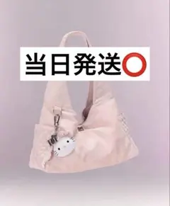 darich Hello Darichビッグポケットスラウチバッグ pink - メルカリ