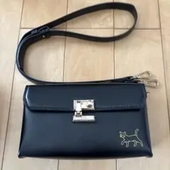 キヨ猫 ショルダーバッグ ブラック