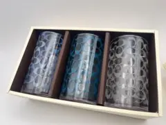コーチガラスコップ3個セット