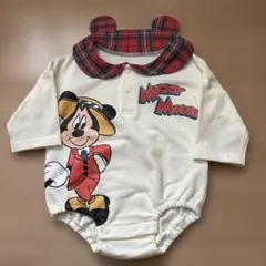 新品 ディズニー ミッキーマウス ロンパース NANA コラボ 80cm