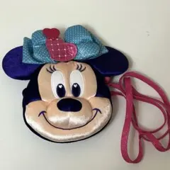 ミニー 顔型ポーチ