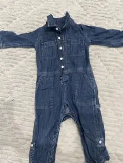 GAP ベビー服 デニム つなぎ