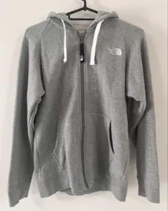 THE NORTH FACE グレー ジップアップパーカー