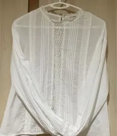 【最終価格】W CLOSET ブラウス　レース　白