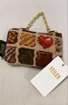 新品未使用【FEILER】コフレドゥショコラ　サイドポーチ