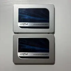 Crucial MX500 500GB・MX300 525GB SSD セットのサムネイル