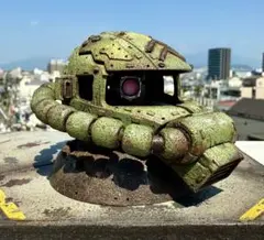 EXCEED MODEL ザクヘッド② 指揮官機　現地改修　塗装完成品 EXCEED MODEL ZAKU HEAD 2｜ガシャポンオフィシャルサイト