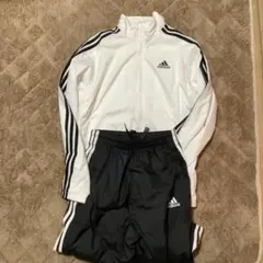 アディダス　メンズ　ウィンドブレーカー　上白M下黒S 新品