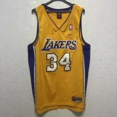 【tt様分】 Lakers Nike ユニフォーム 34番 Lサイズ