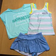 セパレート水着セット 女の子用150センチ