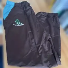 svolme ジャージパンツ ブラウン/ブルー　チョコミント