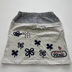 MIKIHOUSE picnic120cm スカート