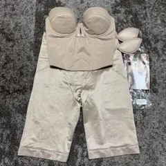 美品♡ブライダルブルーム♡ ショート　ビスチェ B75 ガードル　LL セット！