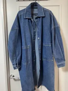 デニムロングジャケット