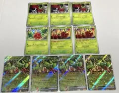 カミツオロチex 進化ライン デッキパーツ 10枚セット