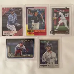 topps Bobby Witt Jr. ボビー ウィットジュニア 5枚セット