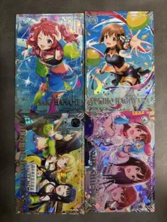 ツアマス S1弾　SSR サポートカード 4枚セット