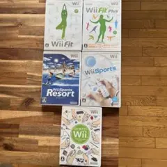 Wii ソフト 5本セット Wii Fit Wii Sports 他