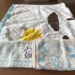 ポチャッコタオルセット ハンカチ4点 自宅保管品