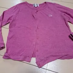 ピンク カーディガン 120　マザウェイズ