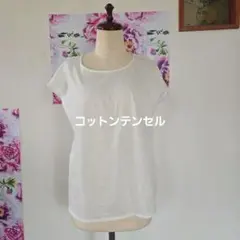 無印良品フレンチスリーブブラウス