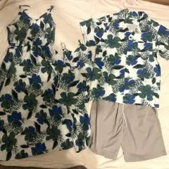 リゾート用　家族ペアルック服